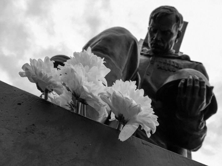 Памятник русскому солдату в Берлине